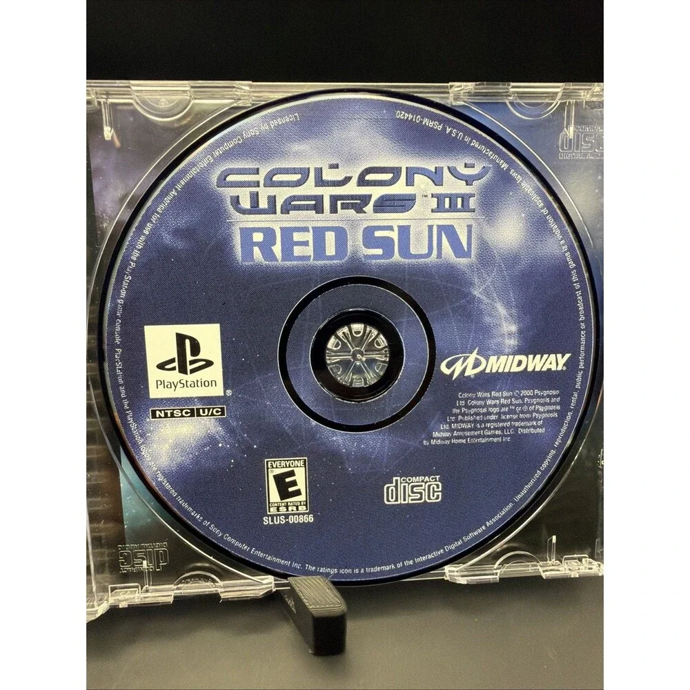 Colony Wars III: Red Sun (PlayStation 1 PS1) VGC CIB Complete